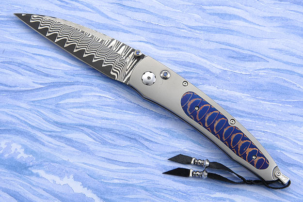 Kyoto with Wave Damascus and Mokume - B07 (Limited Edition - 36 of 100)