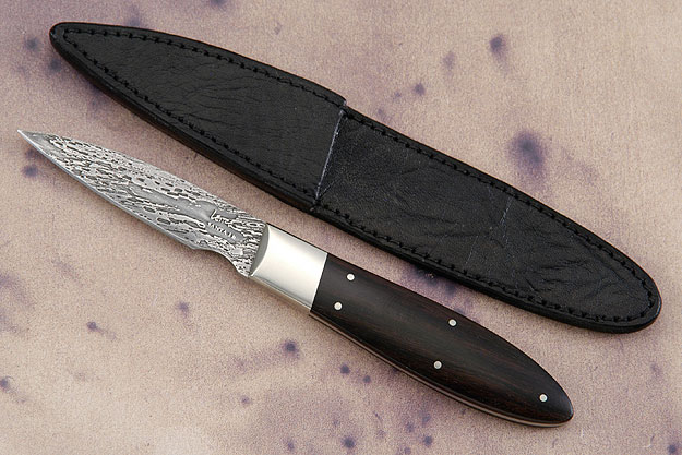 Paring Knife with African Blackwood