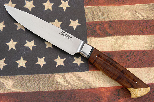 Carbon River Utility with Koa and Box Elder<br>Mastersmith Test Knife