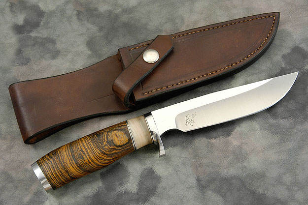 Classic Hunter with Bocote and Sheephorn (35th Anniversary Knife)