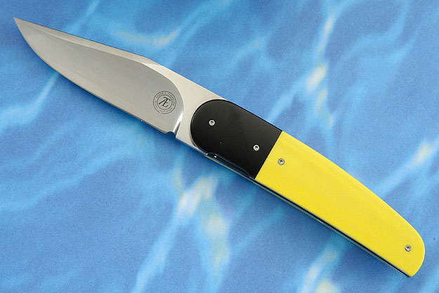 L25 IKBS Folder with Yellow G10 and Micarta