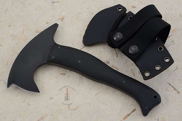 Stealth Spike Axe with Black Micarta Handle