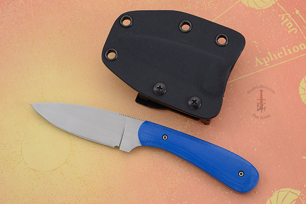Small Practical EDC with Royal Blue G10
