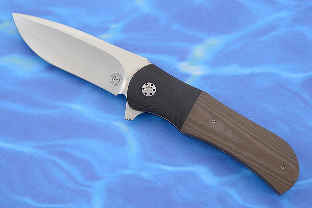 M39 with Coyote Brown G10 and Carbon Fiber (IKBS)