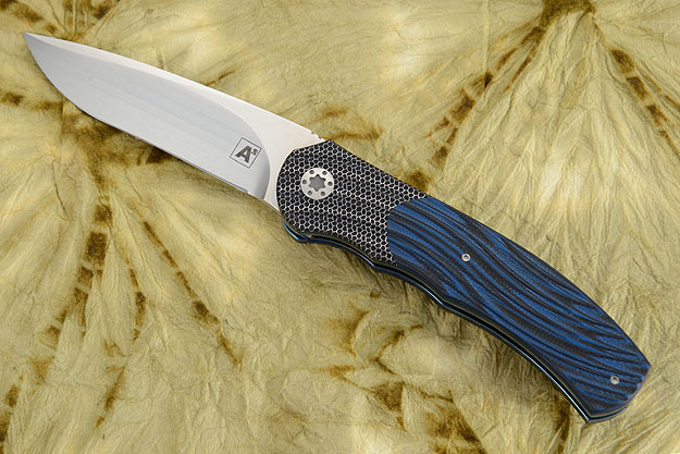 A1 Front Flipper with Blue/Black and Silver Wire G10 (IKBS)