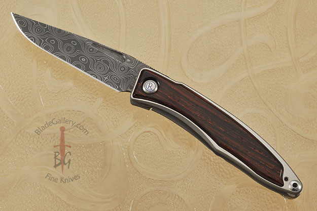 Mnandi with Cocobolo and Raindrop Damascus