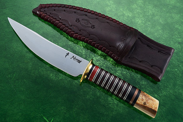 Scagel Style Hunter with Ancient Walrus Ivory