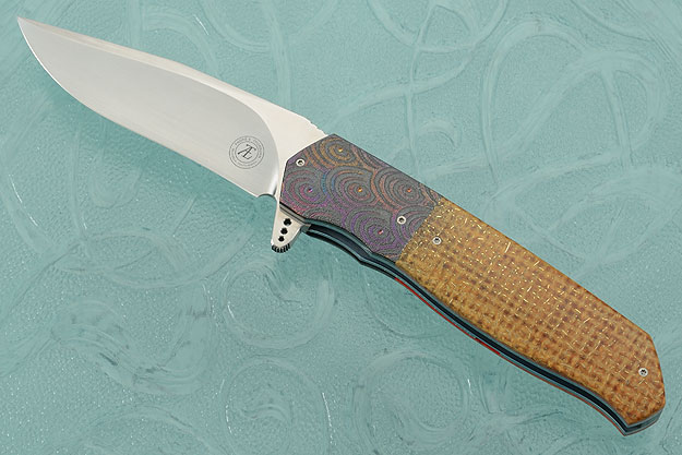 L36M Flipper with Thunderstorm Kevlar and Anodized Zirconium (IKBS)