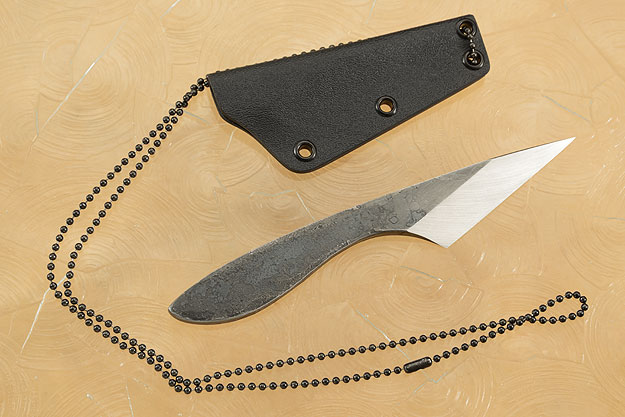 Kiridashi Tactical Neck Knife with Textured Finish