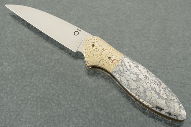 Wharnecliffe Flipper with Native Silver in Cobaltite