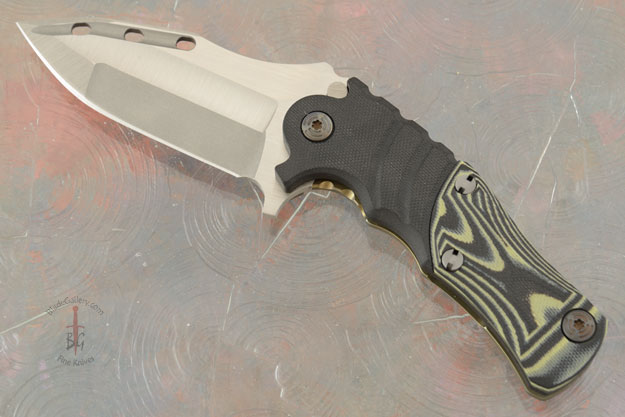 Custom Maddox 3.5 with Stacked Black, OD Green, and Yellow G10