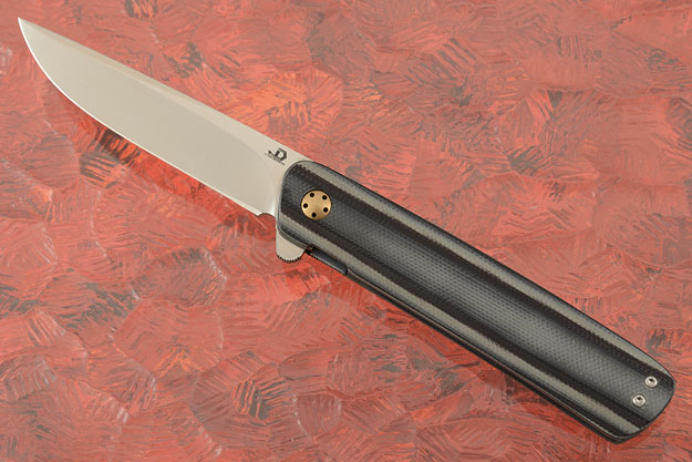 Pinstripe Flipper with Black and Grey G10