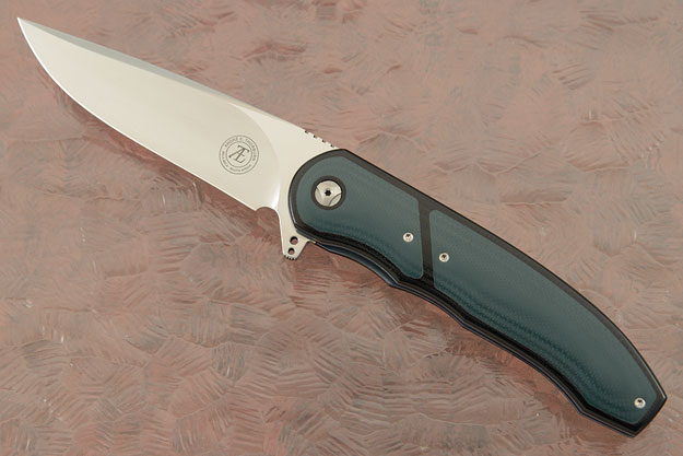 L48 Interframe Flipper with Black and Forest Green G-10 (IKBS)