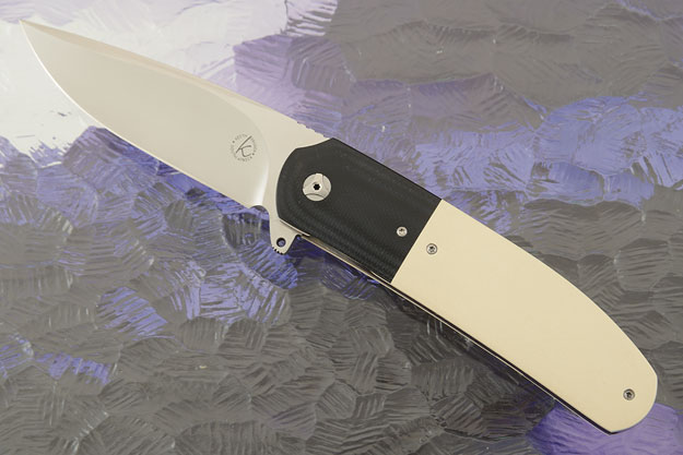 K1 Flipper with Black and Ivory G10 (IKBS)
