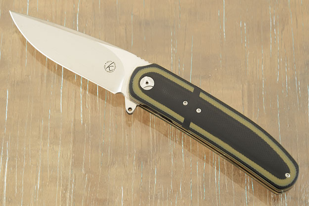 K1 Flipper with Stacked Black/OD Green G10 (IKBS)