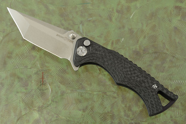 Tighe Fighter, Small with Tanto Blade - Carbon Fiber