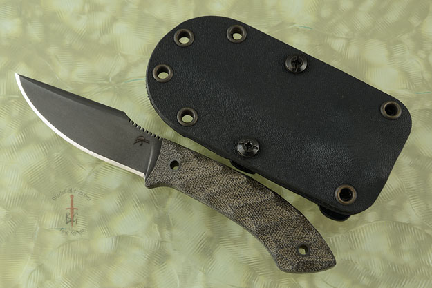 Everycarry with Sculpted Black Micarta (Jason Knight Collaboration)
