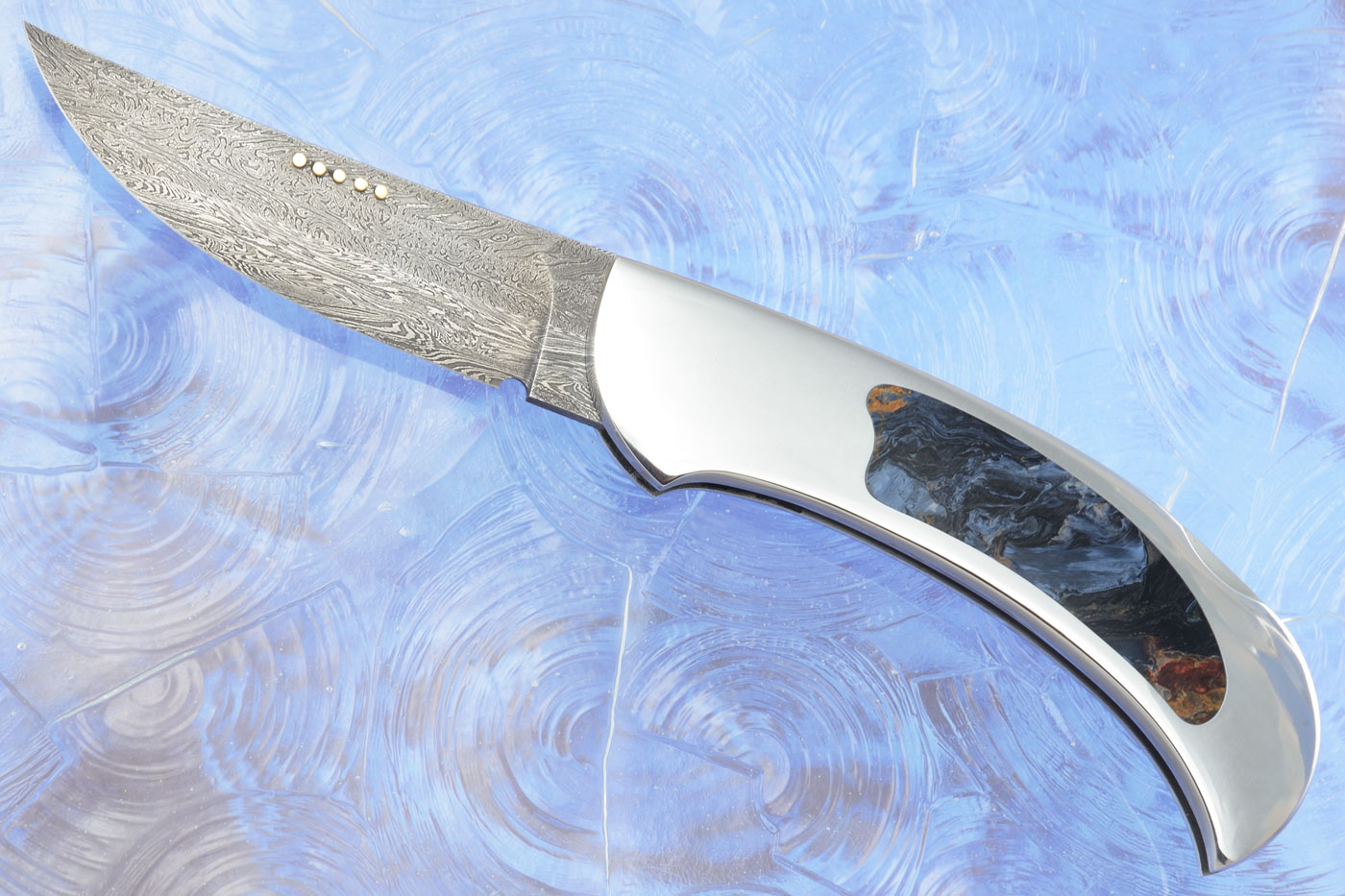 Damascus Interframe Backlock Folder with Pietersite