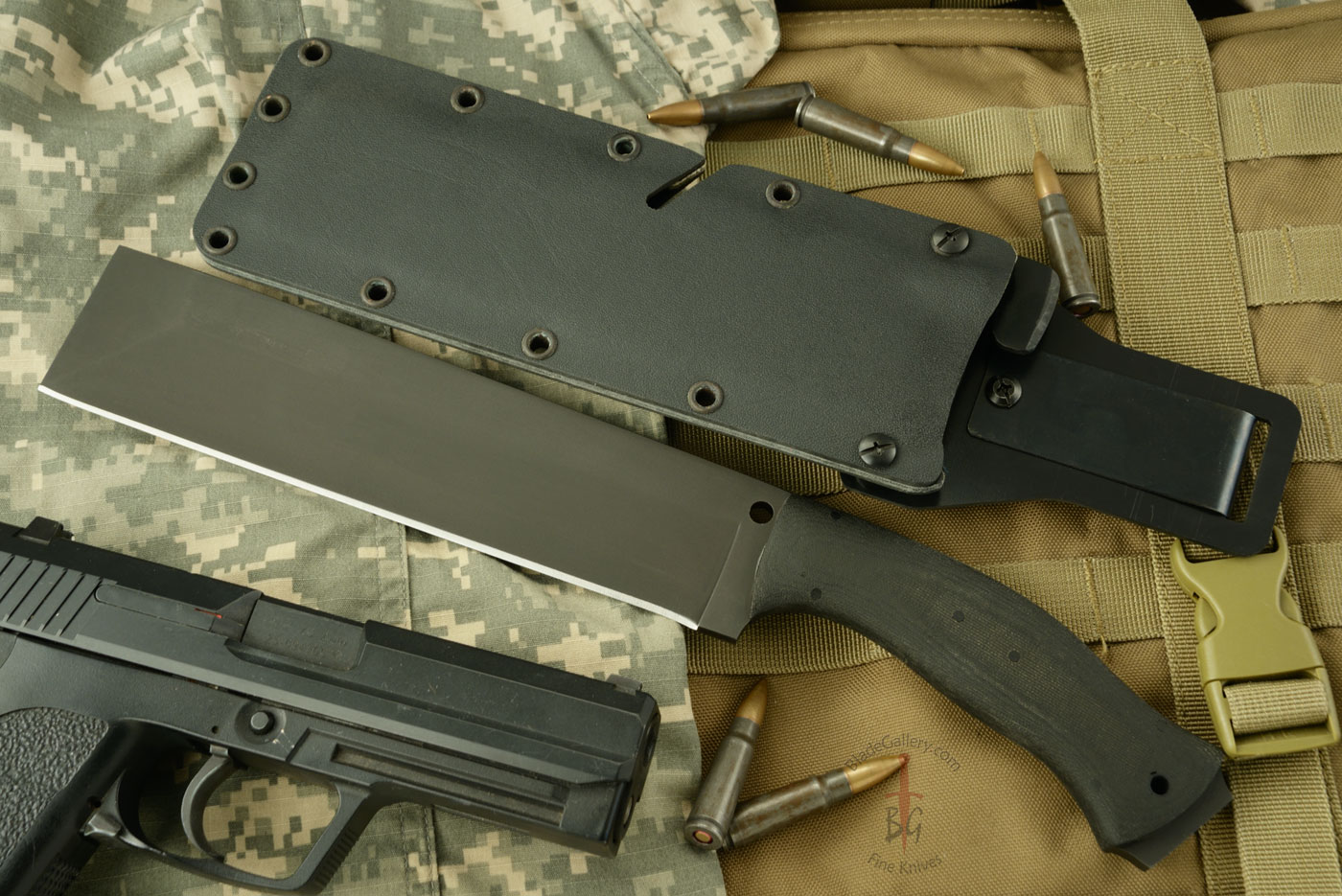 Air Force Survival Knife with Black Micarta