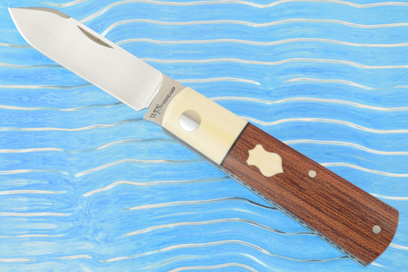 Barlow Slipjoint with Natural and Westinghouse Micarta