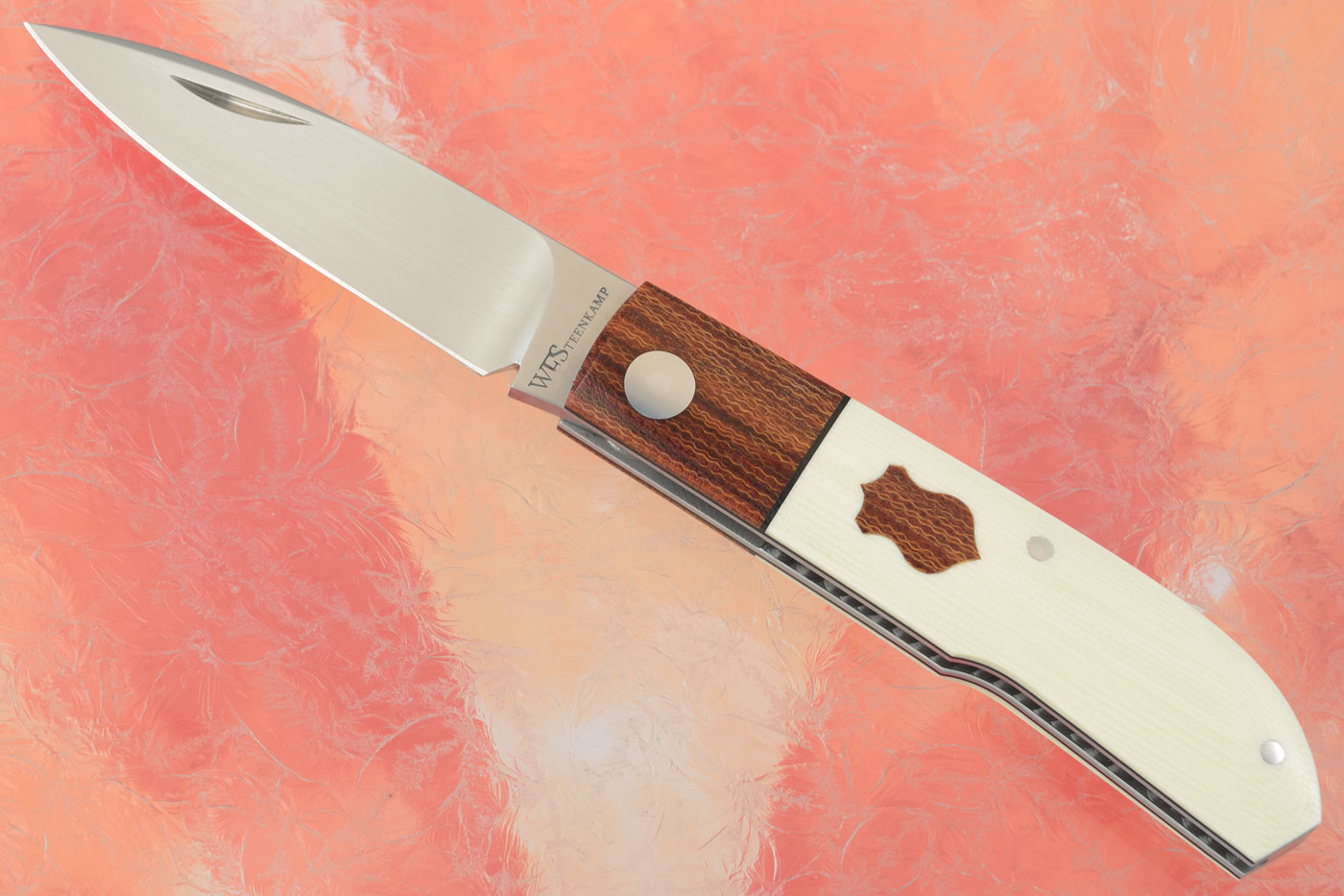 City Knife Slipjoint with Natural Micarta and Ivory G10
