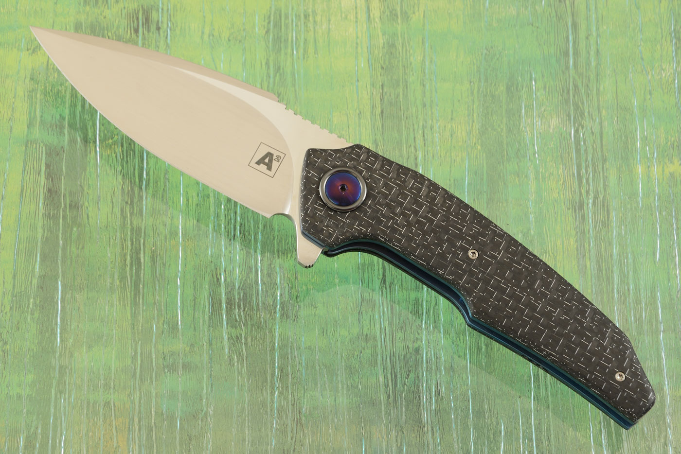 A6 Middi Flipper with Silver Strike Carbon Fiber (Ceramic IKBS) - M390
