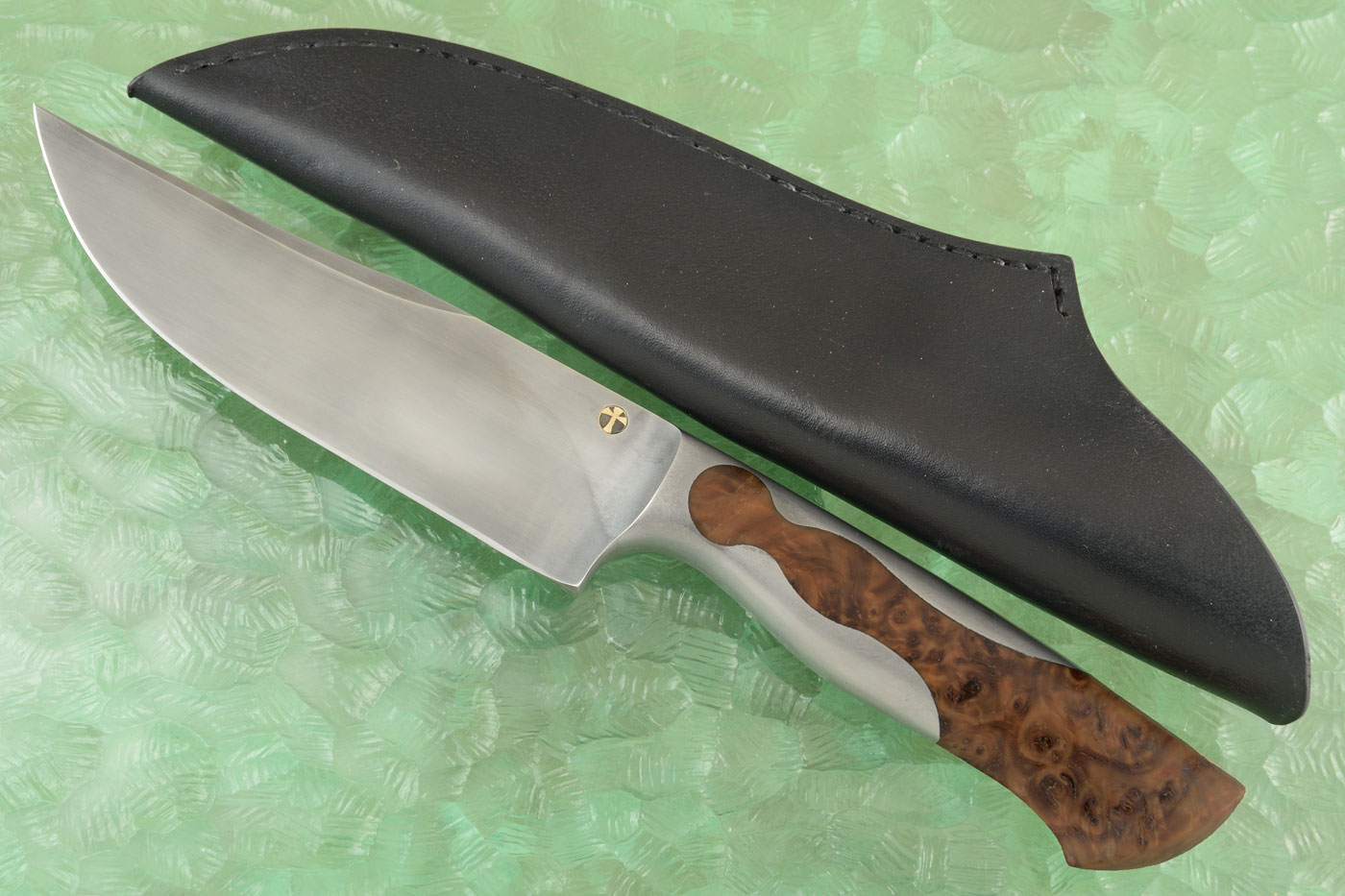 Integral Keyhole Hunter with Maple Burl