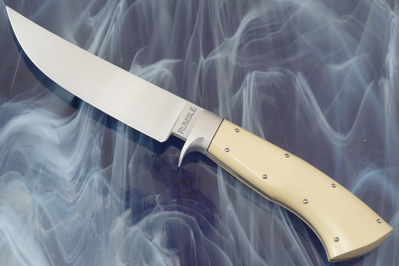 Integral Hunter with Ivory Paper Micarta<br>Journeyman Test Knife