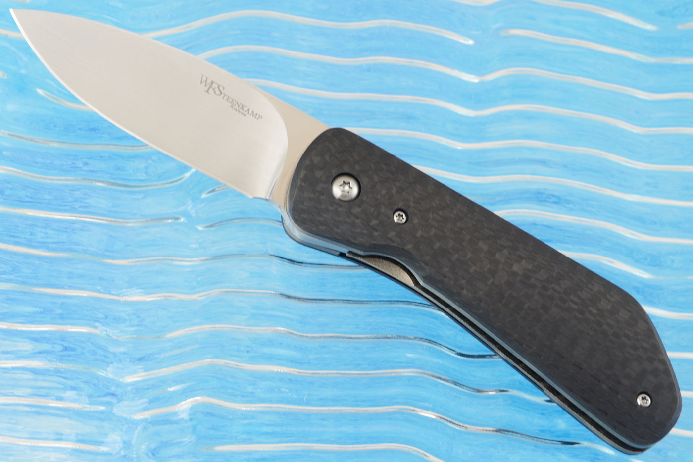 Swift Front Flipper with Carbon Fiber (IKBS) - M390/Bronze Ano