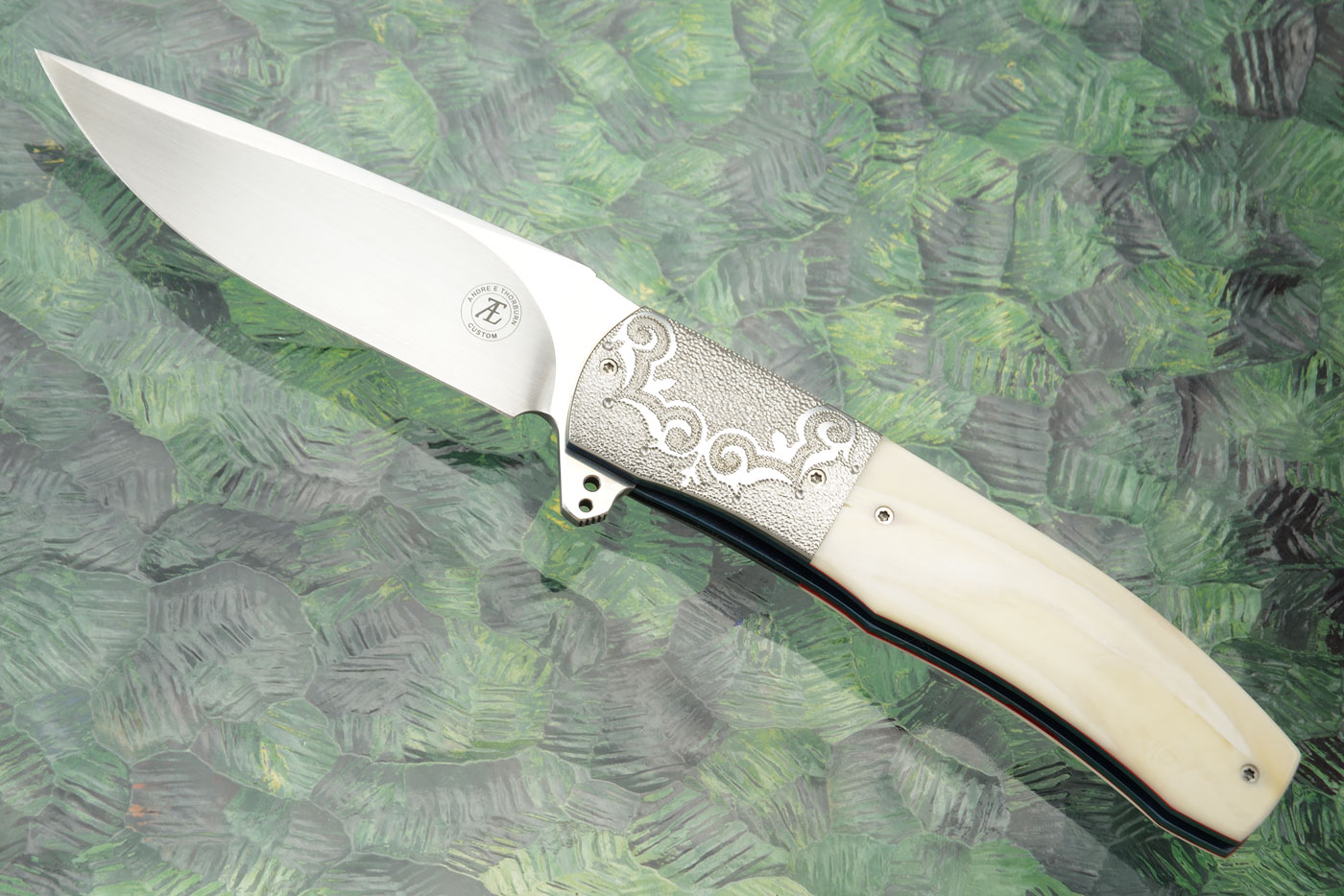 L45 Flipper with Warthog Tusk (Ceramic IKBS) - M390