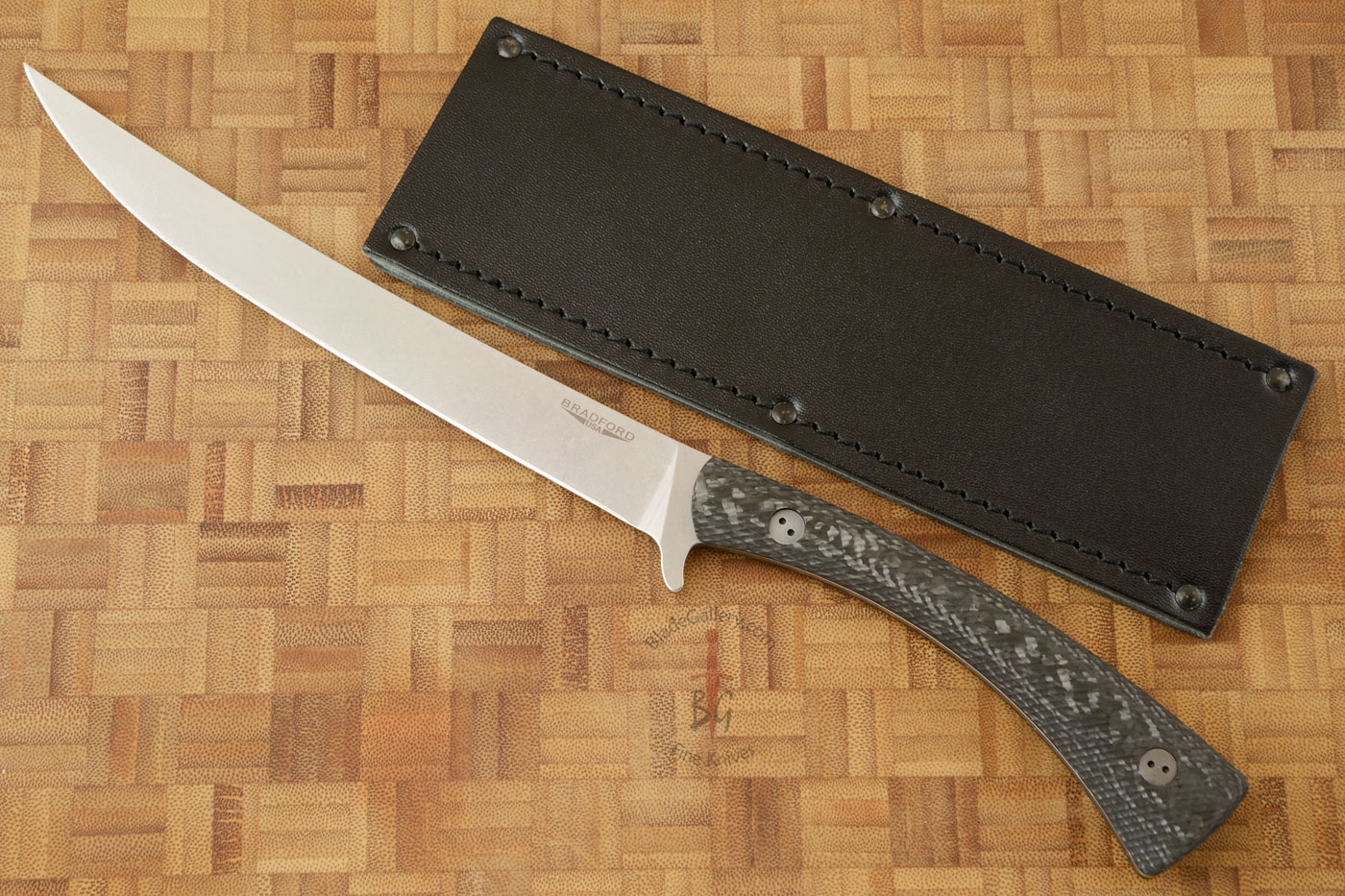 Fillet/Boning Knife with Microtextured Carbon Fiber (7-1/4 in.)
