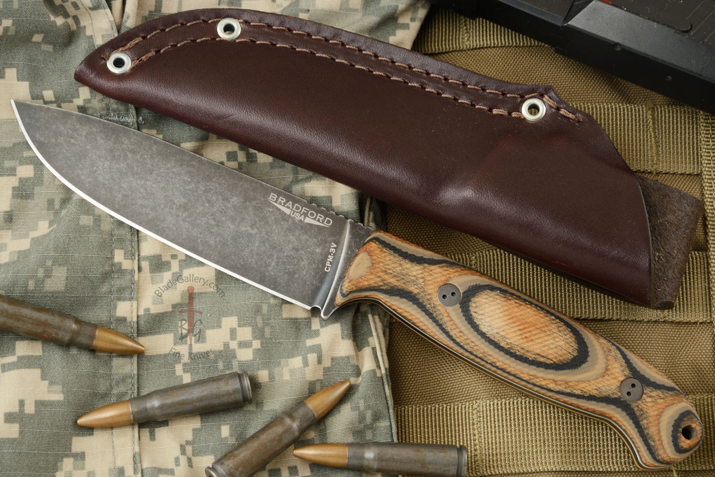 Guardian 5.5 - 3D G-Wood, Nimbus Blade, Full Flat Grind - CPM-3V