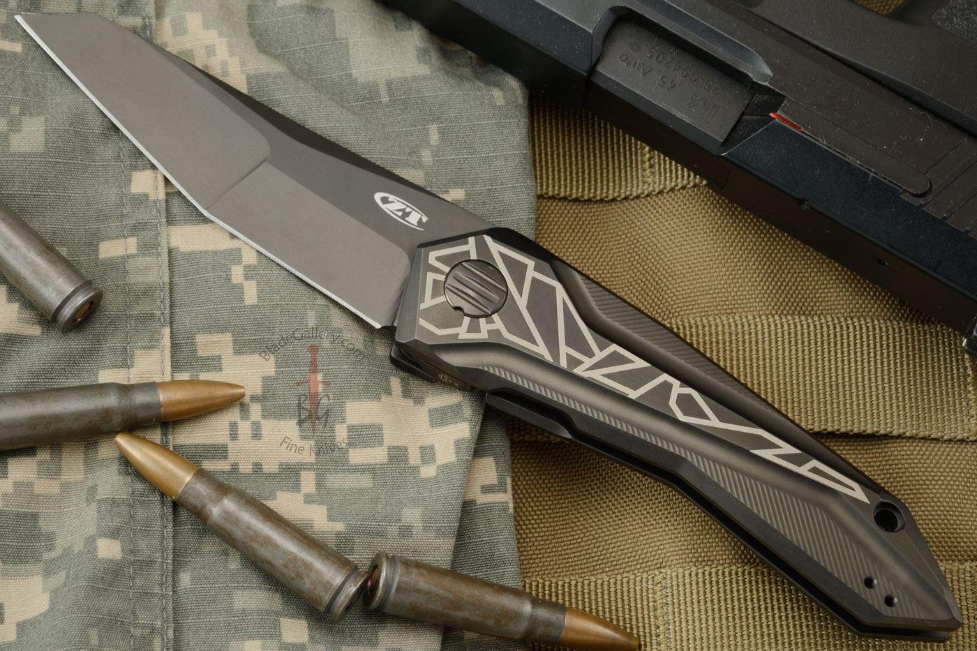 ZT 0055BLK with SLT Hidden Flipper Tab (KVT) - Sprint Run