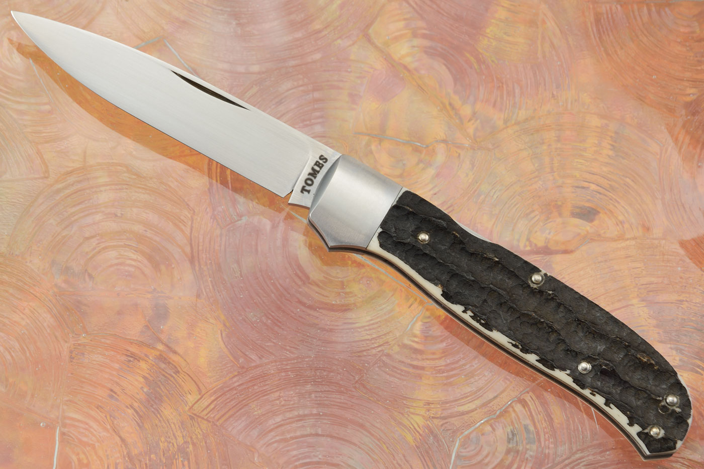 Model 1-F-B Midlock Trapper with Stag Bone