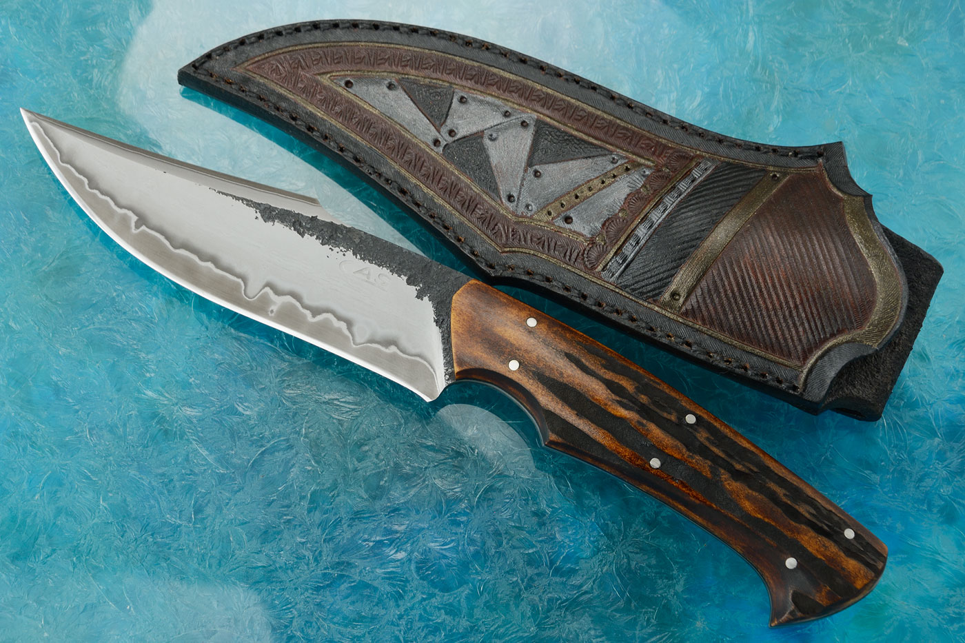 San Mai Viper with Stag