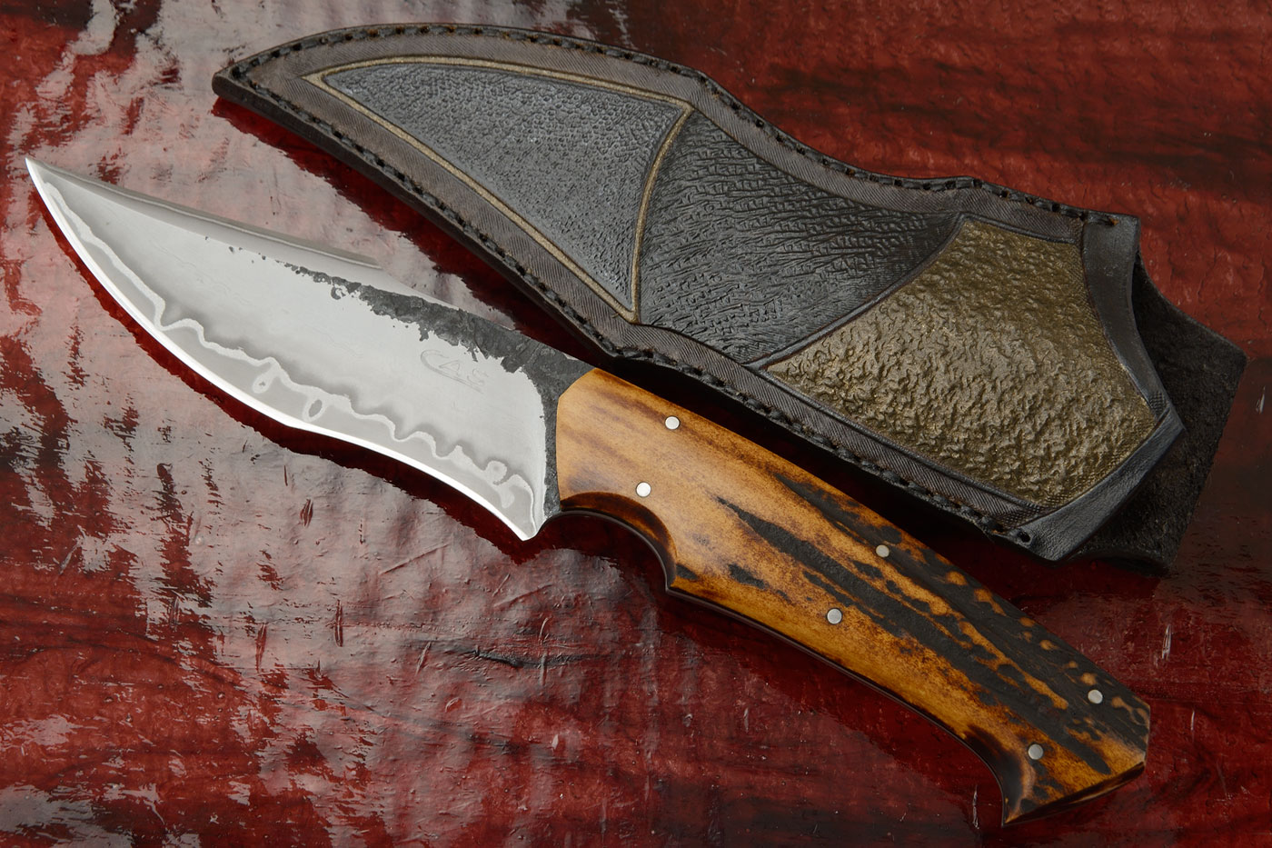 San Mai Viper with Stag