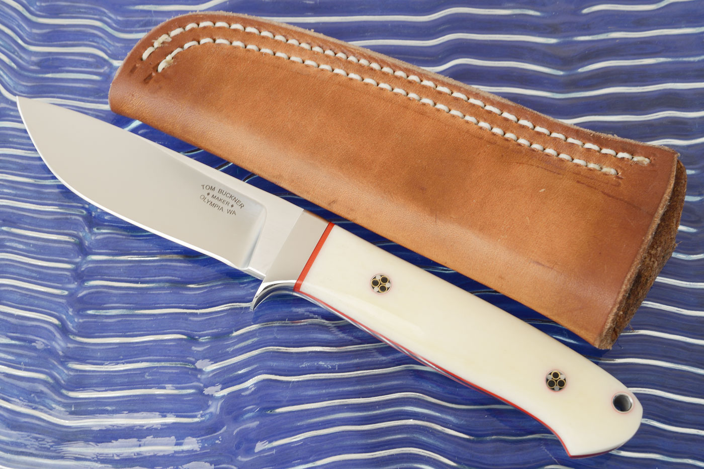 Drop Point Hunter with Bone