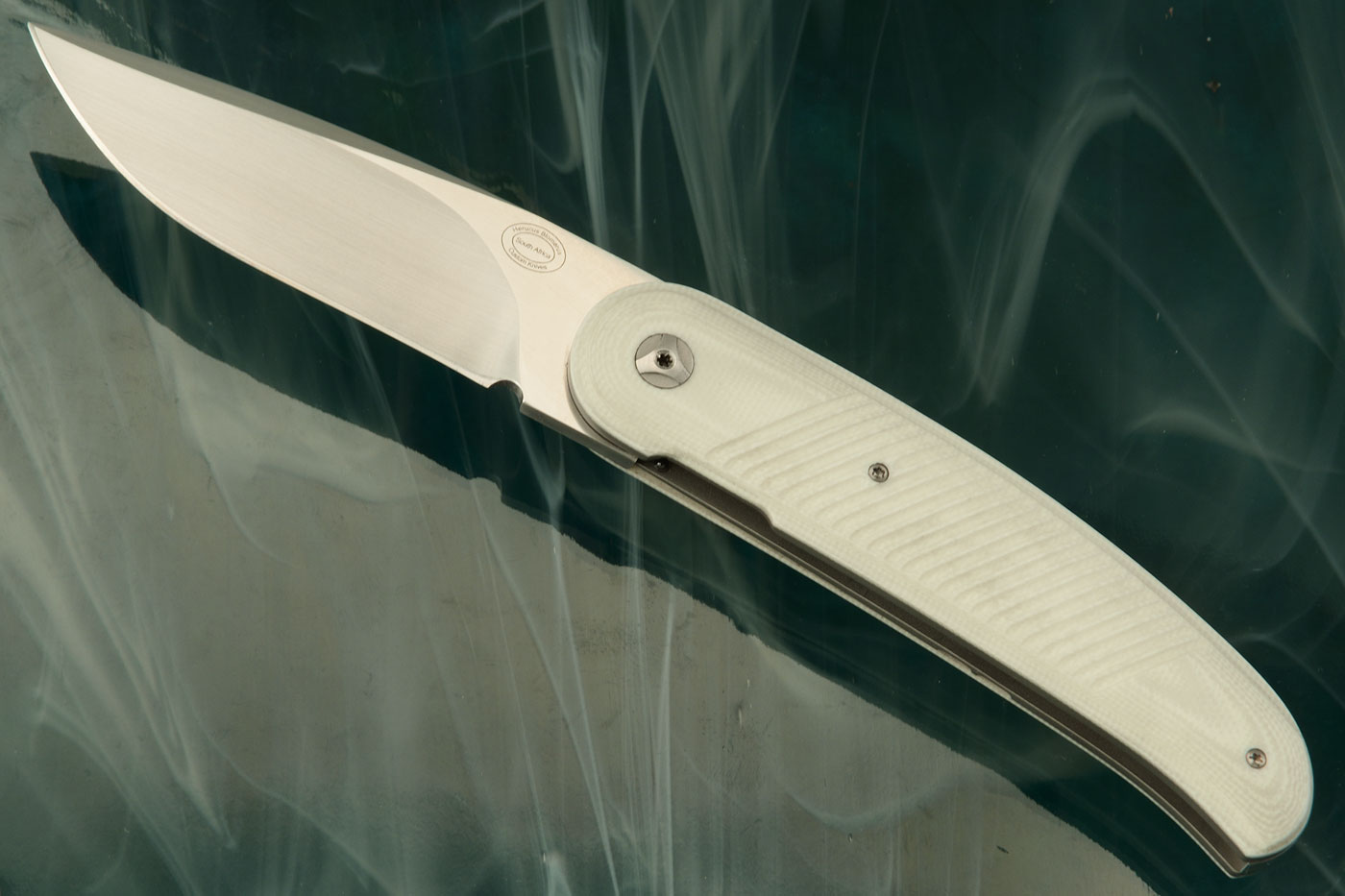 LL06 Front Flipper with 3D Ivory G10 (IKBS) - M390