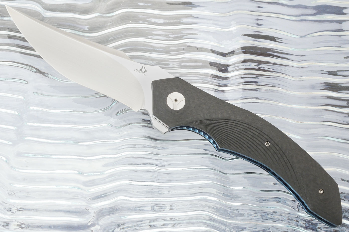 Palladium Flipper with Fluted Carbon Fiber (IKBS) - M390