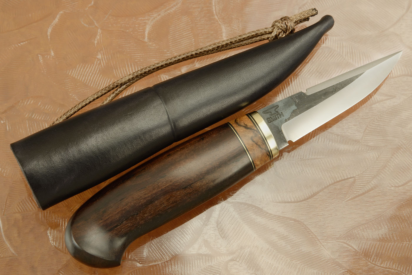 Hunter/Utility (Model S) with Chakate Preto and Spalted Maple