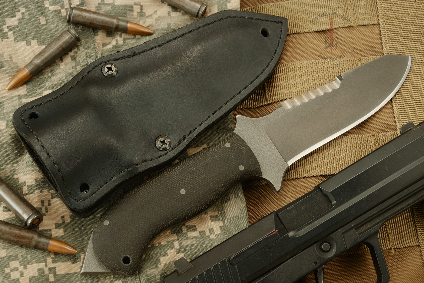 S.A.R. with Black Micarta Handle