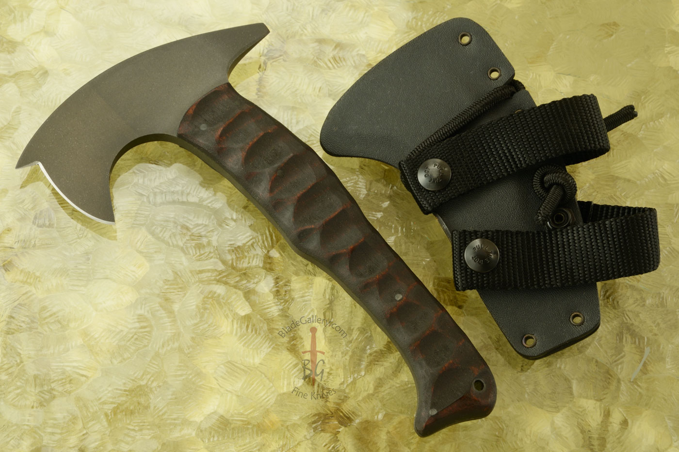 Stealth Spike Axe with Sculpted Maple Handle