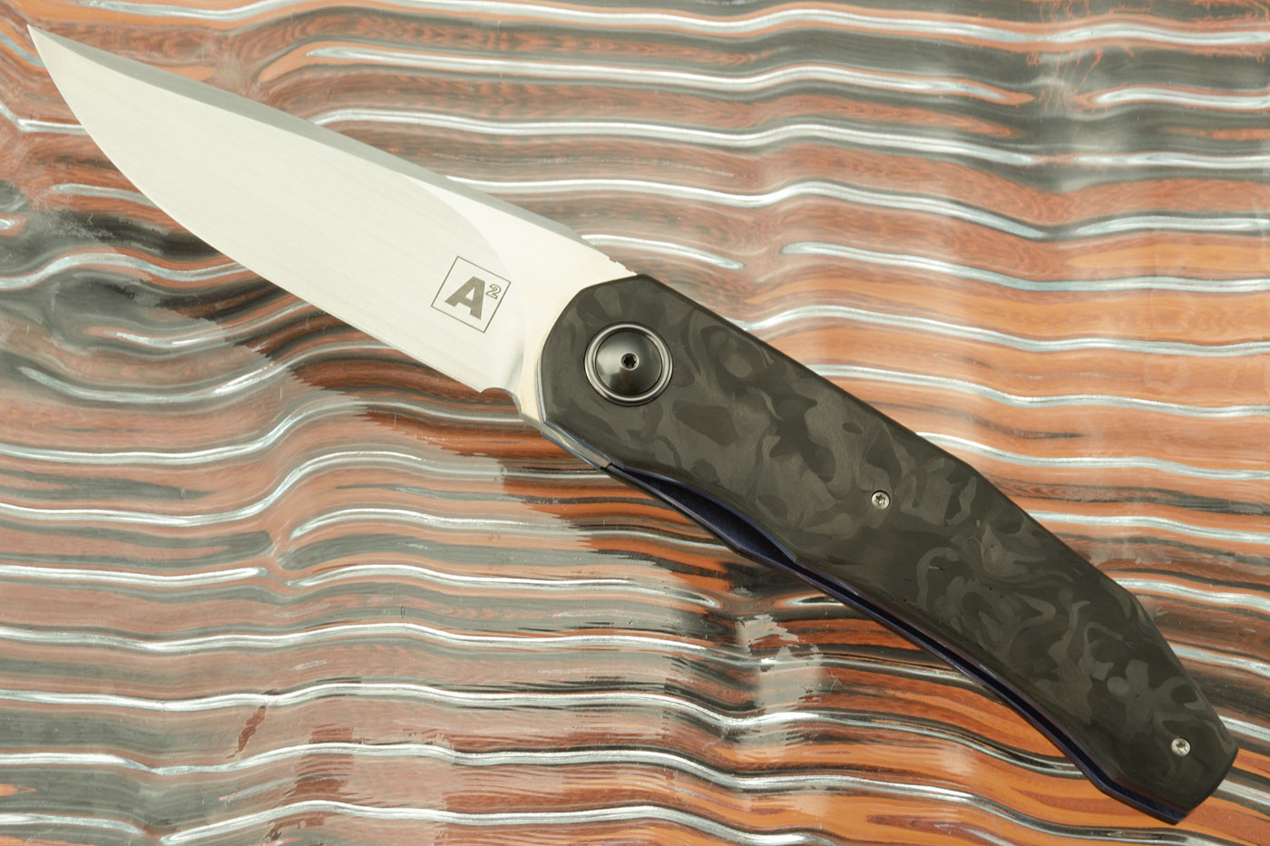 A9 Front Flipper with Marble Carbon Fiber (Ceramic IKBS) - CTS-XHP