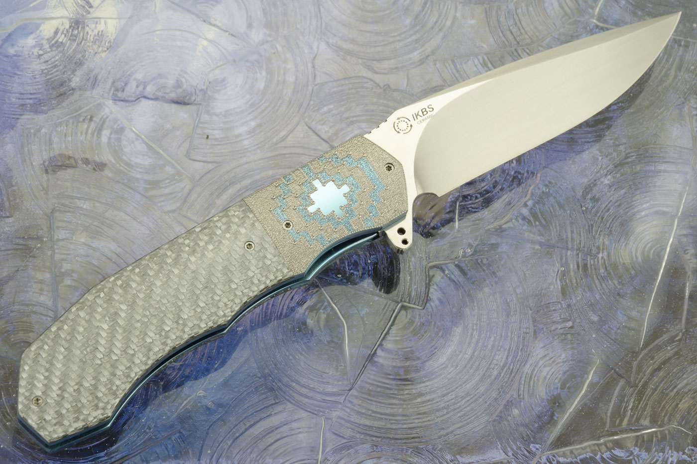 L44C Flipper with Silver Twill and Zirconium (Ceramic IKBS) - CTS-XHP - LEFT HANDED