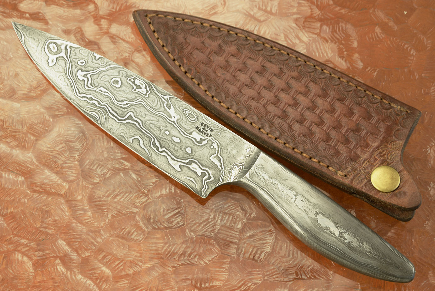 Integral Damascus Chef's Knife (5-1/2