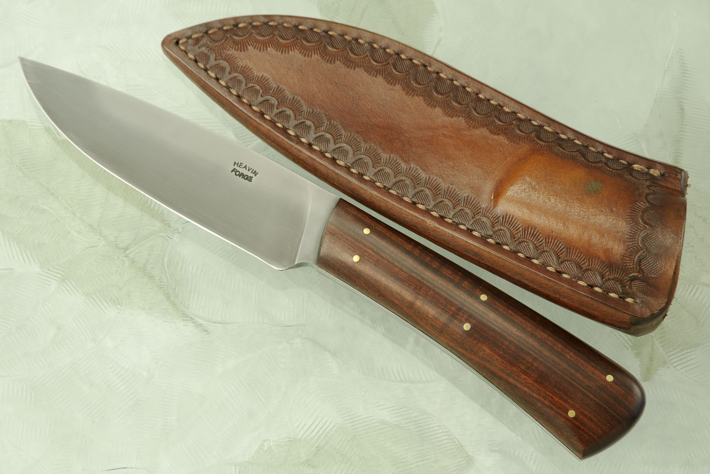 Drop Point Utility/Hunter with Curly Mulga