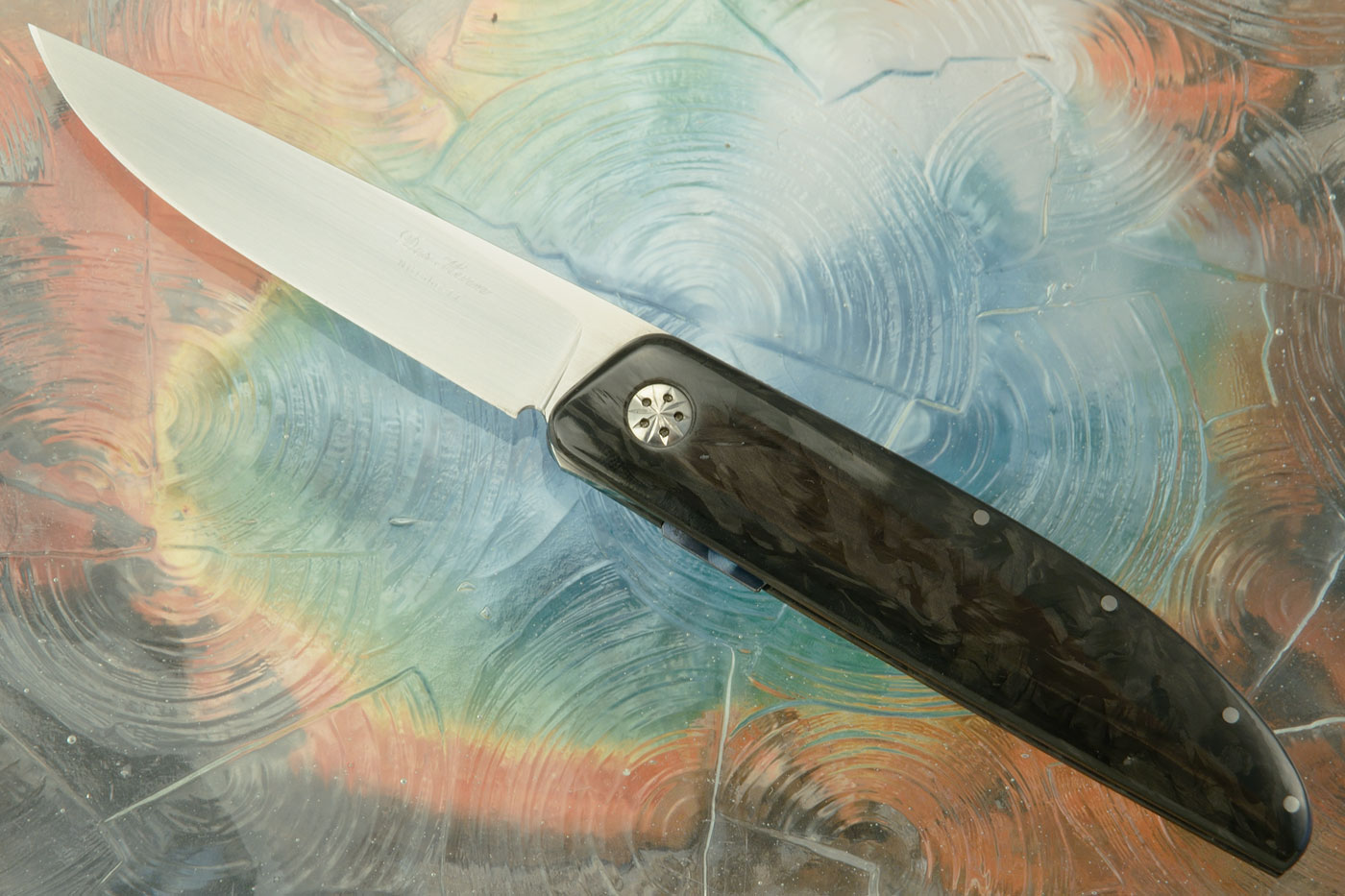 Model 450 Ultra-Light with Polished Marble Carbon Fiber - Nitrobe 77