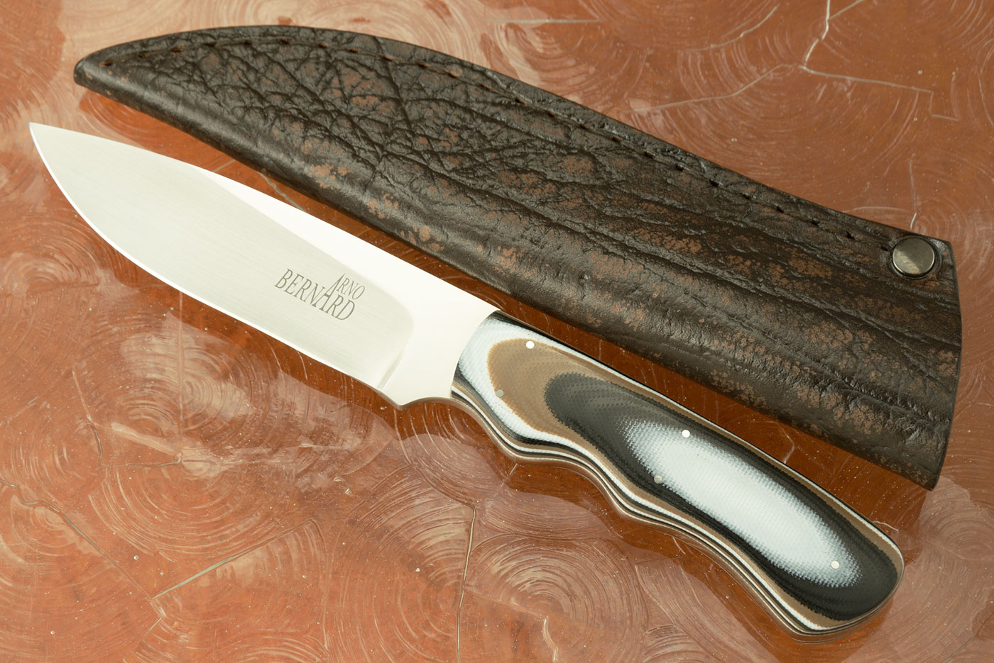 Drop Point Hunter with Camo G10