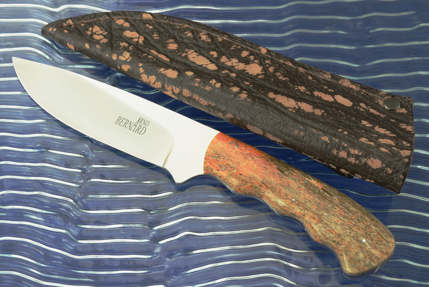 Drop Point Big Game Hunter with Sable Bone