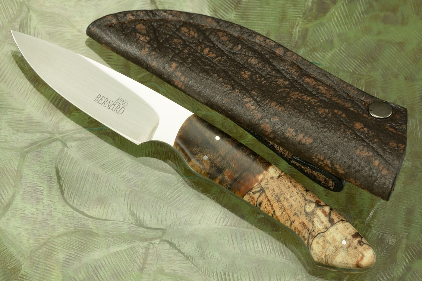 Utility/Hunter with Spalted Maple - S35VN